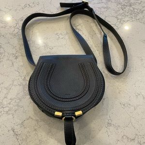 Authentic Chloe mini saddle bag